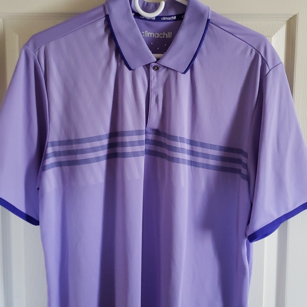 Mens Adidas Climachill golf shirt